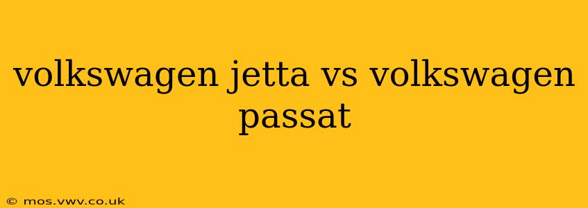 volkswagen jetta vs volkswagen passat