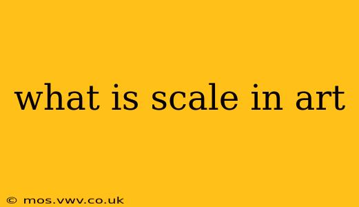 what is scale in art