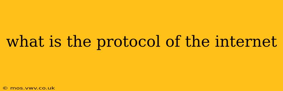 what is the protocol of the internet