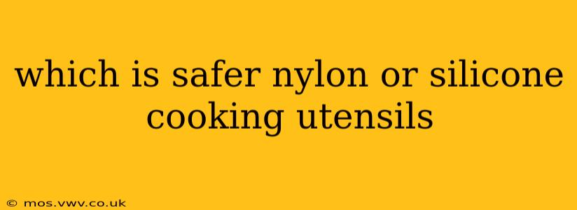 which is safer nylon or silicone cooking utensils